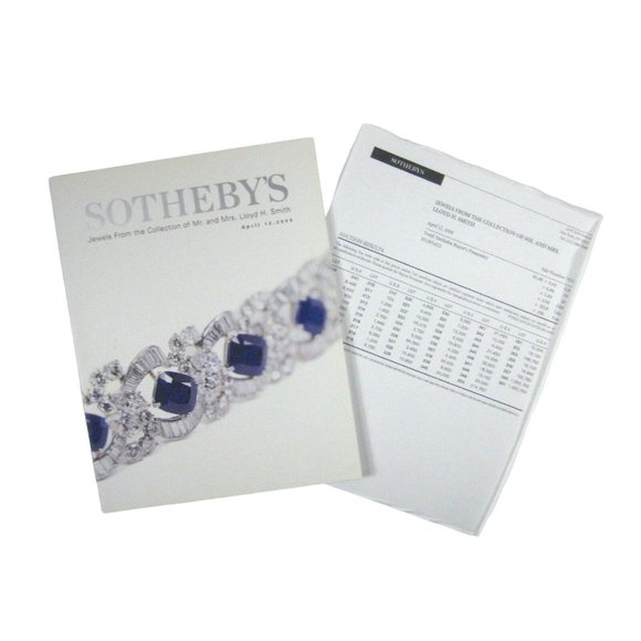 Sotheby Auction Catalog 2000 New York 7452 Collection Jewels Lloyd Smith Jewelry - Picture 1 of 7